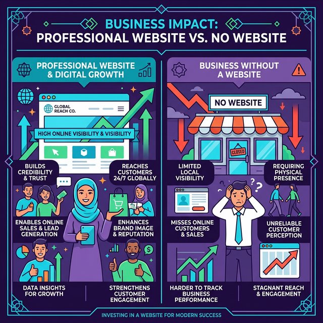 مقارنة بين أنواع المواقع الإلكترونية وأسعارها